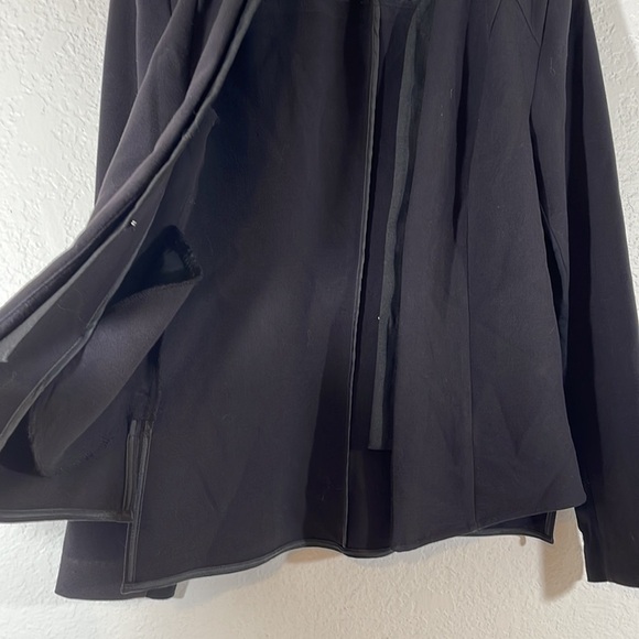 Simply Vera Vera Wang Women's Black Tailored-jackets Size Medium - Picture 3 of 5